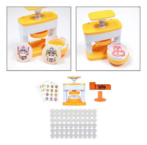 Máquina De Fabricação De Botões I Diy Pin Badge Button Maker