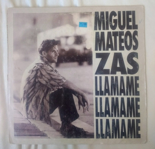 Miguel Mateos Zas Llámame Maxi Vinilo Original 1986