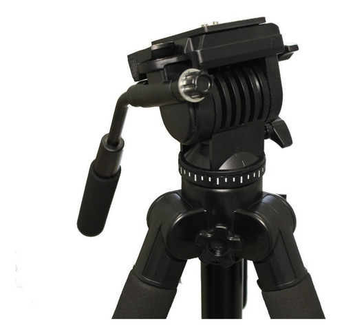Imagem 6 de 7 de Tripé Hidráulico Profissional DigiPod Tr688 Foto Video Suave