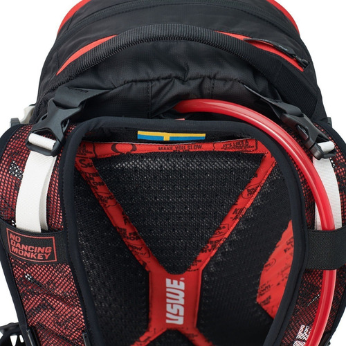 Mochila Mtb/moto Flow 16 Carbon Negro Uswe Original