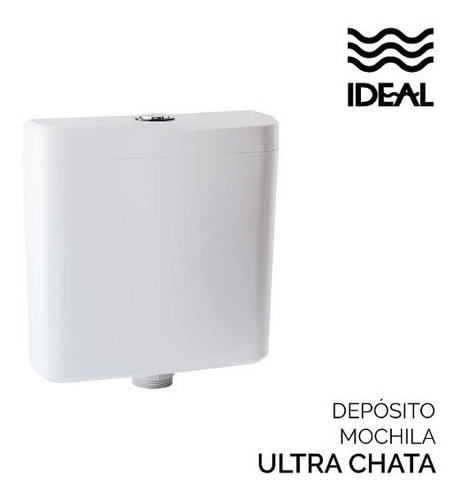 Mochila Deposito Colgar Ultra Chata 12.3cm Ideal Plastica