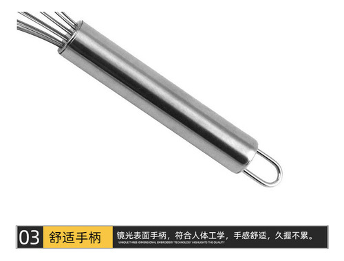 Batidor Manual Para Cocina, Ideal Para Crema Y Mezclas