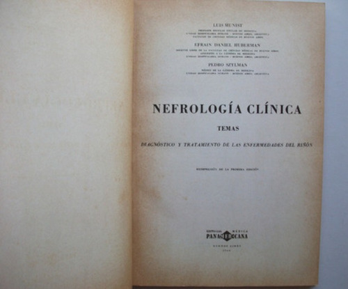 Nefrología Clínica - Munist / Huberman / Szylman