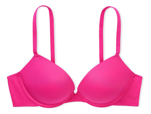 Victorias Secret  Bra Pink Logo Doble Push Up 36dd