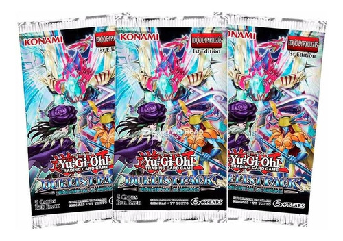 Yugioh 10 Booster Pacote Do Duelista Guardiões Dimensionais