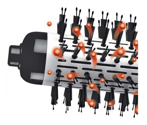 Escova Rotativa Ceramica Íon Turmalina Mondial Er-03 110v