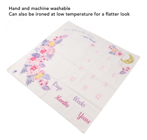 Manta Baby Monthly Milestone, Innovadora Y Decorativa