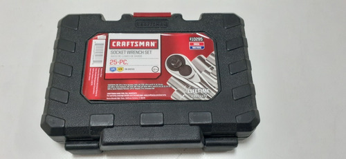 Kit Juego Rachet Y Dados Craftsman 25 Piezas