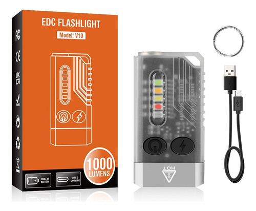 Edc Led Flashlight V.10