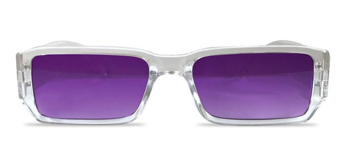 Imagen 2 de 10 de Lentes Sol Anteojo Forever 21 Hombre Mujer Rectangular Fe656