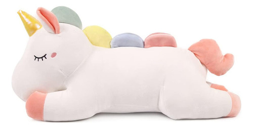 Peluche De Unicornio Dormido Mediano