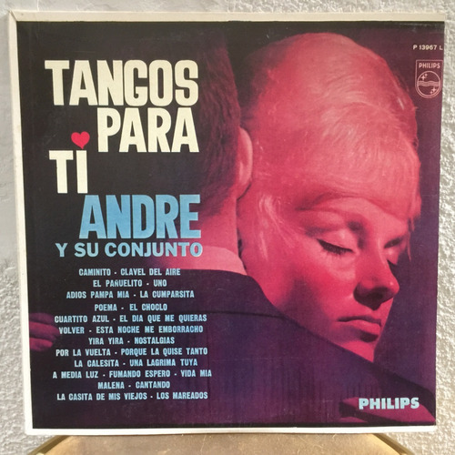 André Y Su Conjunto - Tangos Para Ti - Lp - Vinilo