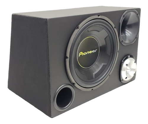 Caixa Trio Completa Pioneer 12pol Módulo 800w D200 St400 Jbl
