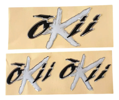 Daihatsu Terios Okii Calcomanias Sticker Resinado X 3 Unidad