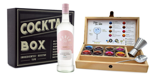 Caja Regalo Combo Botanicos Y Herramientas Con Gin Merle