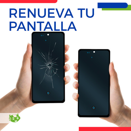 Pantalla Compatible Con Samsung A71 A715f A715f/ds Slim Company Oled Con Marco Color Negro