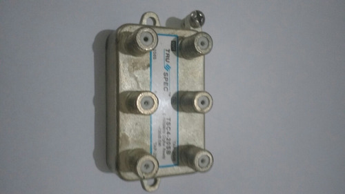 Divisor Tap Tru Spec Tsc4- 20sb - Antena Uhf Vhf E Tv Cabo (Usado)