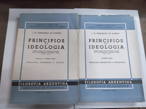 Libro Principios De Ideología  2 Tomos