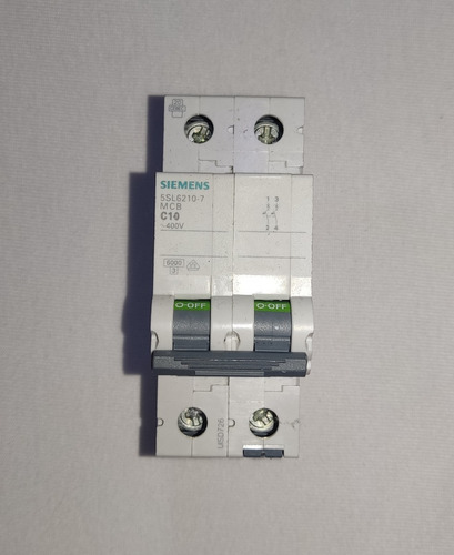 Breaker 2x10 Siemens