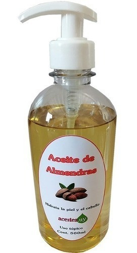 Aceite De Almendras 1 Litro Cabellos Anticaida