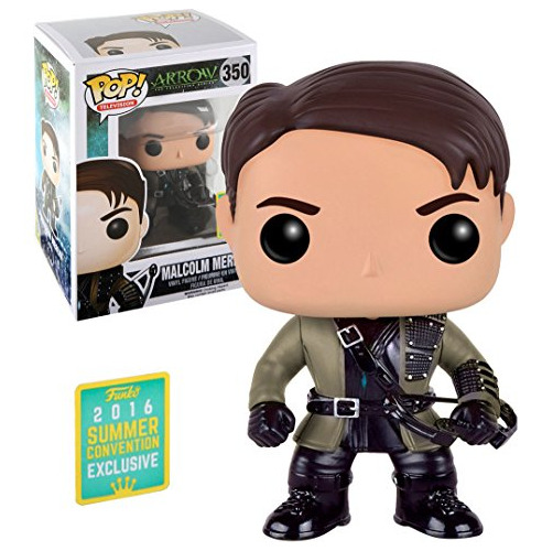 Funko Pop Tv: Flecha - Malcolm Merlyn 2016 Sdcc Sj5at