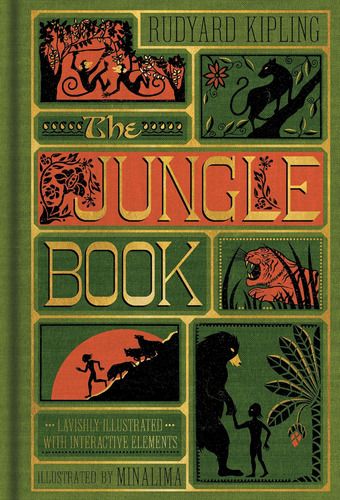 Libro: The Jungle Book (minalima Edition) (illustrated With