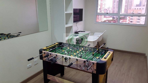 Imagem 18 de 26 de Apartamento Para Alugar, 50 M² Por R$ 2.300,00/mês - Campo Grande - Santos/sp - Ap5038