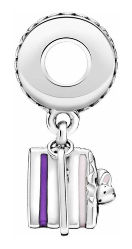 Charm Colgante Plata Pandora Pastel Celebración Cumpleaños