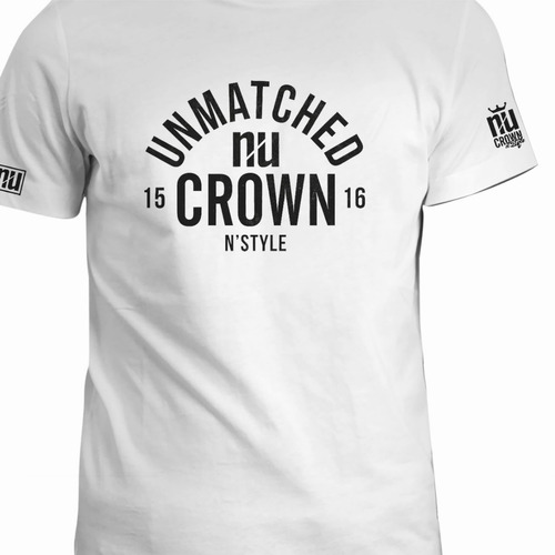 Camisetas Estampadas Nu Crown Original Hombre Mujer Eco