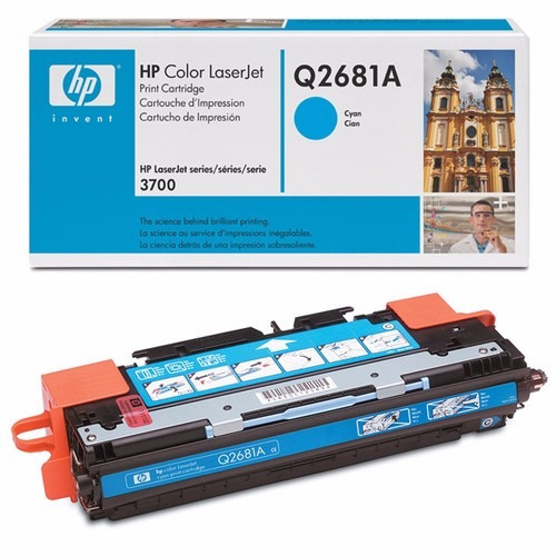 Tóner Laser Hp Q2681a Cyan 311a / 3700