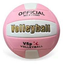 Comprar Pelota De Voley Beach Voley Cosida Indoor Outdoor Color Rosa