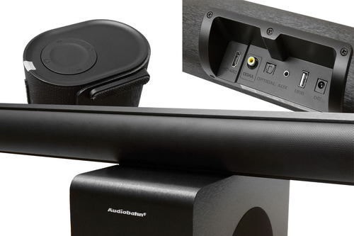 Barra De Sonido Con Subwoofer Bluetooth Audiobahn