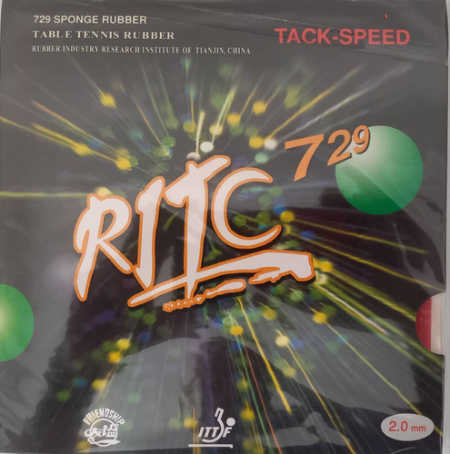Goma Tenis De Mesa /ping Pong Friendship Ritc 729 Tack-speed