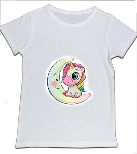Camiseta Niño Unicornio Luna