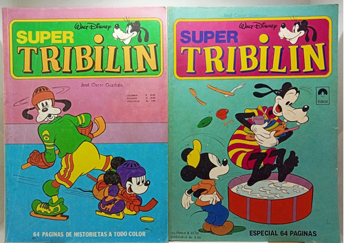 Oferta Cómics Disney A Color - Edt Edicol - 1982 - Antigüos 