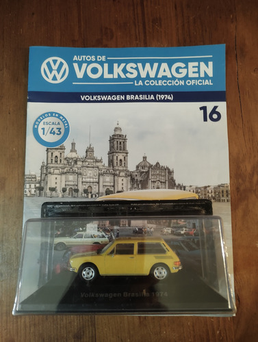 Autos Volkswagen Brasilia 1974 Escala 1:43