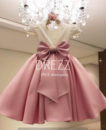 Imagen 1 de 10 de Vestido Para Niña Desde La Talla 2 Hasta La 16