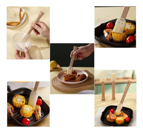 Set De 2 Utensilios Silicona Cocina Palas Espatulas Reposter