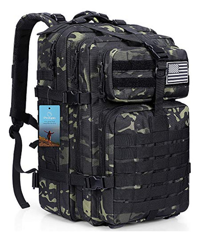 Prospo 40l Military Tactical Hombro Mochila De Asalto 54qgp