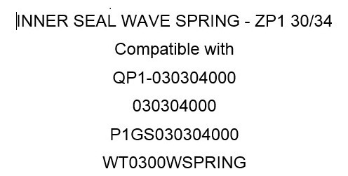 Qp1-030304000,030304000,p1gs030304000,wt0300wspring