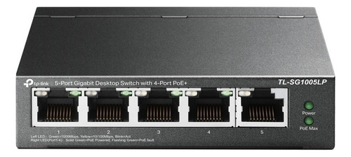 Switch Tp-link Gigabit Ethernet Tl-sg1005lp 5 Puertos 10gbit