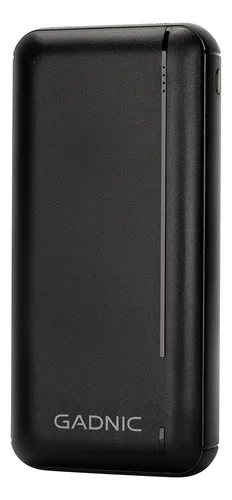 comprar Cargador Portátil Gadnic Con Indicador De Batería 25000 Mah Celular