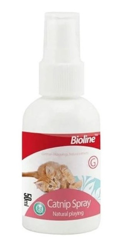 Hierba Gatera En Spray/catnip / Bioline 50 Ml/boxcatchile