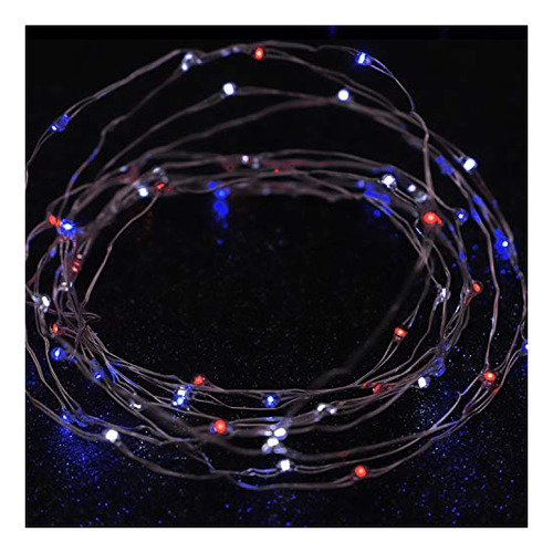 Miya Life Independence Day Led String Lights 10 Ft 30 C3x9w