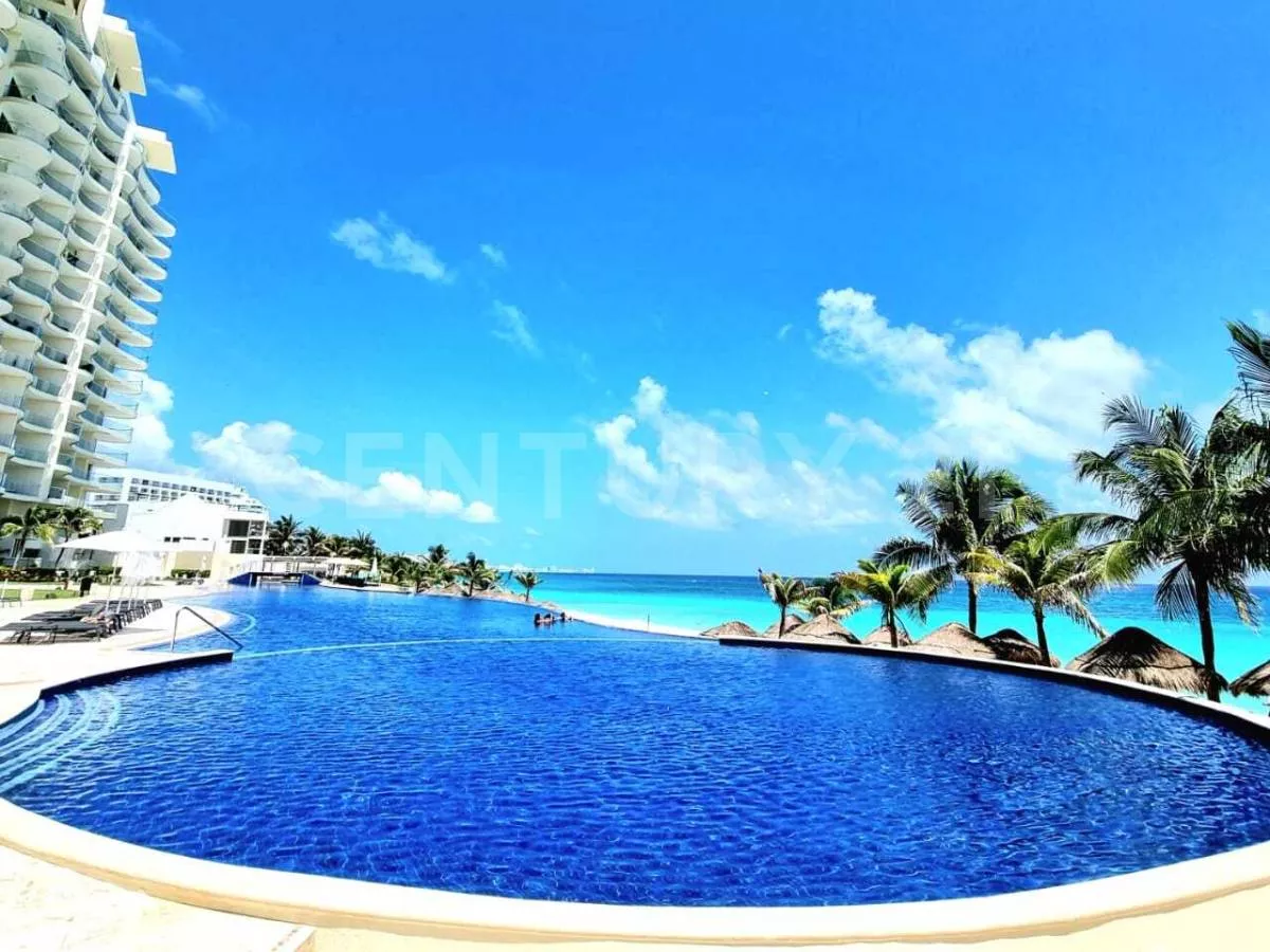 Venta Penthouse Vista Al Mar En Condo Lahia. Zona Hotelera, Cancun C3797
