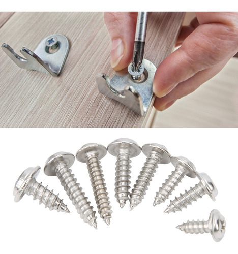 Tornillo Roscador M3.5, 340 Piezas, Autotornillos De Acero I