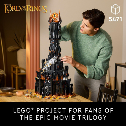 Set De Construcción Lego Icons El Señor De Los Anillos Barad