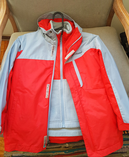 Campera Columbia Niño Doble