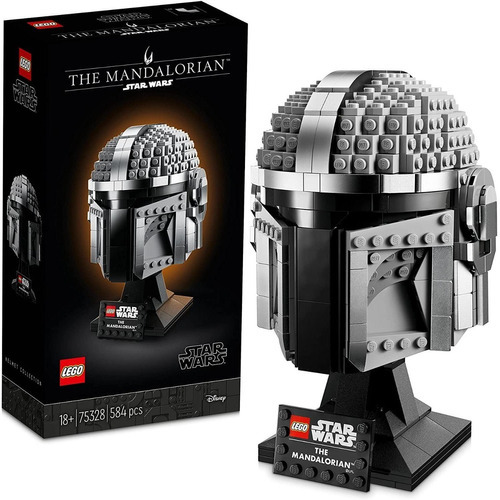 Kit Lego Star Wars Casco Del Mandaloriano 75328 584 Piezas