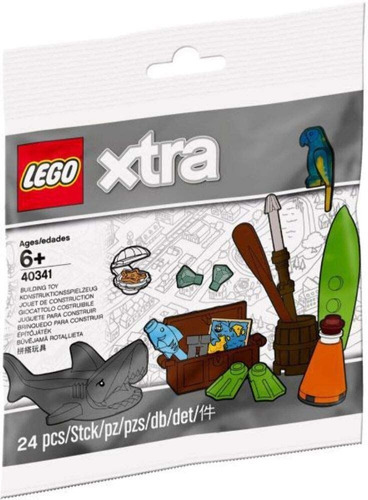 Lego Xtra Accesorios Navales 40341 Cantidad De Piezas 24